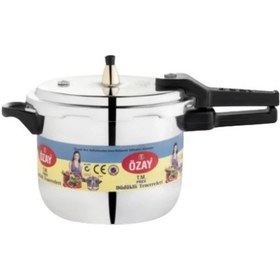 Resim Özay Alüminyum Düdüklü Tencere 10 L Gümüş 