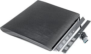Ultra İnce USB 3.0 Harici DVD CD Blu-ray Oynatıcı/Brülör Muhafaza ...