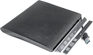 Resim Ultra İnce USB 3.0 Harici DVD CD Blu-ray Oynatıcı/Brülör Muhafaza Kutusu Muhafaza Seti, Dizüstü Bilgisayarlar için Dizüstü Bilgisayar Bilgisayar Dahili 9,5 9,0 mm İnce SATA Optik Sürücü Taşınabilir 