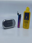 Resim Clipper Benzinli Metal Çakmak Ve Benzin 