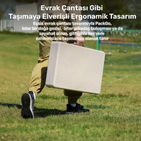 Resim NPO AP2718T 27'' Fhd 8/128GB Android Dokunmatik Çantalı Şarjlı Taşınabilir Smart LED Ekran 