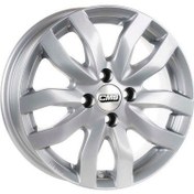 Resim CMS-985-09 6.0x15" -4x100 ET45 54.1 Racing Silver Jant (4 Adet) 