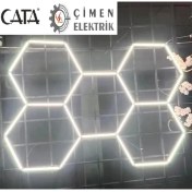 Resim Cata Ct 9082 Anzer LED Linear Armatür Beyaz Işık 