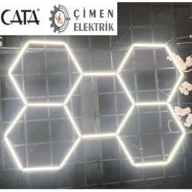 Resim Cata Ct 9082 Anzer LED Linear Armatür Beyaz Işık 