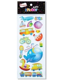Resim Ticon Sticker Puffy 138651 (KABARTMALI) Tps-33 
