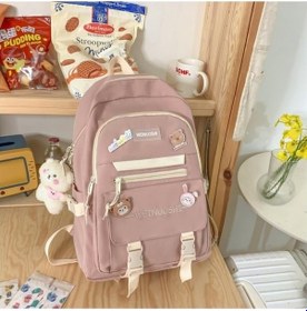 Resim Dancemonkey Versiyonu Sırt Sırt Sırt Seyahat Pembe Ortaokul Öğrencilerinin Öğrencileri Lise Kore Kapasiteli Kadın Kadın Çanta Ç Büyük 56706306 Cn Pembe 