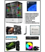 Resim RAMTECH İNTENSE-w Ryzen 5 5600 16Gb Ram 1Tb M.2 Nvme SSD RTX 5060 Gaming Masaüstü Bilgisayar Windows 11 Pro 