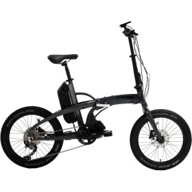 Resim Bisan E-Folding Strike Elektrikli Katlanır Bisiklet (Gri-Siyah) 