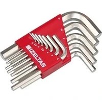 Resim İzeltaş 4901003112 Allen Anahtar Takımı SAE 12'li Set 