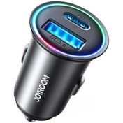 Resim Createtech Siyah Şarj Qc3.0 Pd Mini Metal Jr-ccn04 Joyroom Cihazı Araç 60w + Nv 