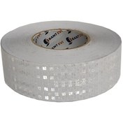 Resim Reflektör Bant Beyaz 5CMx10M Reflektif Bant Beyaz İkaz Bandı 