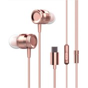 Resim Lemestar Usb Type-c Kulak İçi Kablolu Mikrofonlu Metal Kulaklık Xiaomi 6/note 3/mıx 2 Let 