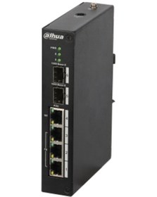 Resim Dahua Pfs3206-4p-96 4 Port 4xfe-2xge/sfp End. 96w Poe Switch 