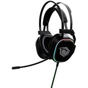 Resim Pusat Lite 7.1 Surround Ses RGB Hafif Oyuncu Kulaklığı - Siyah 