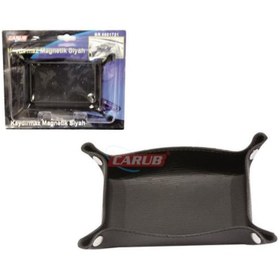 Resim Carub Kaydırmaz Ped Çıtçıt 14x9cm Havuzlu Siyah 