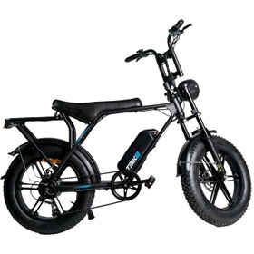 Resim TBIKE T-Bike V8 250w Elektrikli Bisiklet Siyah 