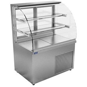 Resim Öztiryakiler Bombe Camlı Sıcak Teşhir Dolabı 480 LT 200x70x135 CM 