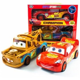Resim Şimşek Mcqueen Oyuncak Arabaları Tow Mater ve Cars Şimşek Araba 