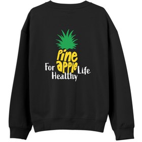 Resim Pineapple - Sweatshirt - Regular - Siyah / L / Regular 