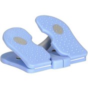 Resim Mini Bisiklet Egzersizleri İçin Masa Altı Ayak Pedalı Egzersiz Aleti Mavi 