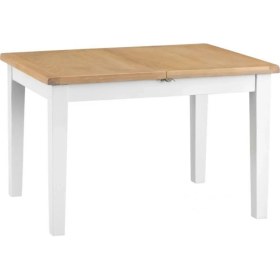 Resim Mobilya Baba White Açılabilir Yemek Masası 120CM 