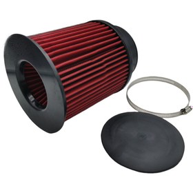 Resim BsElektronik Performans Hava Filtresi Kırmızı Tasarım 100 mm 