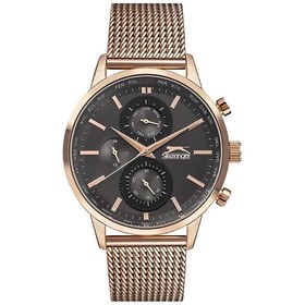 Resim Slazenger SL.09.1844.2.02 Erkek Kol Saati | Rose Gold Kasa & Milanese Kordon 