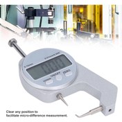 Resim Depolife Boru Et Kalınlığı Ölçme Cihazı metal profil Saç Kalınlık ölçme Cihazı Elektronik Dijital Kumpas 