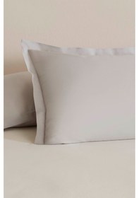 Resim Karaca Home Basic Volanlı 2'li Yastık Kılıfı Gri 50x70 Cm Gri 