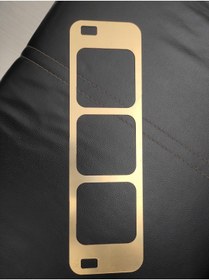 Resim SS Oto Tofaş Gösterge Çercevesi Aynalı Bölmeli Nikelajı (GÜMÜŞ,ALTIN) 