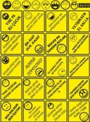 Resim Sevenkardeşler A4 Sticker 012 Tek Paket Çoklu Sticker 