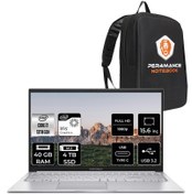 Resim ASUS Vivobook 15 X1504VA i7 1355U 40GB RAM 4TB SSD 15.6'' FHD FDOS NJ412 & PER4 ÇANTA 