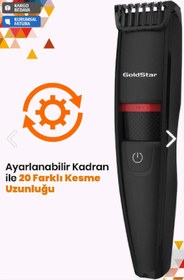 Resim Goldstar Bello GS 7006 Kuru Çok Amaçlı Tıraş Makinesi 