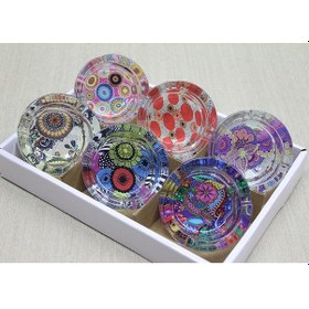 Resim Konyax Cam Küllük Seri 41 