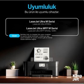 Resim Kingjet Hp Uyumlu 34a Cf234a Standart Kapasiteli Çipli Muadil Drum Ünitesi 