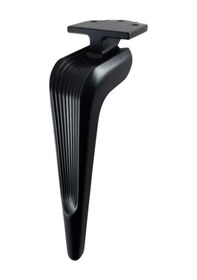 Resim Legend Metal Ayak 25 Cm Mat Siyah Kanepe Koltuk Puf Sehpa Vestiyer Modern Ünite Mobilya Ayağı 