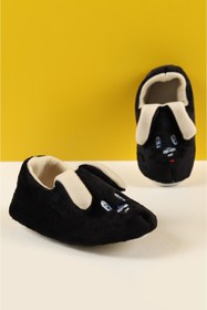 Resim MİNAHOBİ Kaydırmaz Taban Tavşan Figürlü Peluş Ev Okul Pandufu 