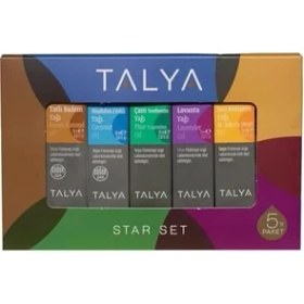 Resim SDT Group Star Set, Tatlı, Hindistan Cevizi, Çam Terebentin, Lavanta, Sarı Kantaron 100 Mililitre 
