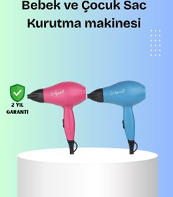 Resim Mbb E-Ticaret Bebek Dostu Mini Fön - Statik Elektrik Azaltıcı Anion Teknolojisi 