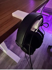 Resim Kariyer Masa Kenarı Asılabilir Kulaklık Standı, Kulaklık Tutucu 