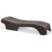 Resim Brezza Royal Rattan Şezlong Kahverengi 
