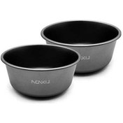 Resim Pazly Yanık Ti Piknik Kasesi Seti - Saf Renkli, Taşınabilir, Kamp & Seyahat İçin, 2 Adet, Çok Renkli Çok Renkli 