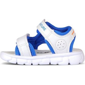 Resim Vicco Mocha Cırtlı Hafif Taban Erkek Bebek Sandalet 321.24y.210 Saks Mavi 