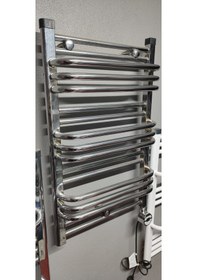 Resim Elektrikli Dekoratik Krom Havlupan Md9 