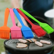 Resim Youmex Büyük Boy Tam Kapalı Silikon Fırça, Baking & Bbq Yağlı Malzeme Dağıtıcı, Çelik Konstrüksiyonlu Dayanıklı Kullanım, 26cm, Kırmızı Çok Renkli 