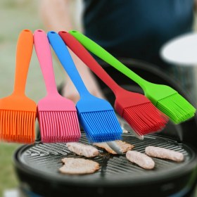 Resim Youmex Büyük Boy Tam Kapalı Silikon Fırça, Baking & Bbq Yağlı Malzeme Dağıtıcı, Çelik Konstrüksiyonlu Dayanıklı Kullanım, 26cm, Kırmızı Çok Renkli 