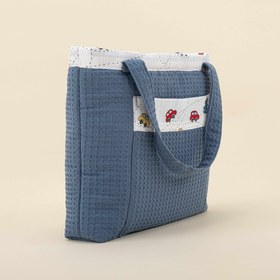 Resim Bebek Bakım Çantası - İndigo Petek - Renkli Arabalar 