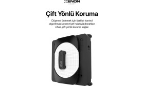 Resim Xenon Smart Cam Silme Robotu (Elo) ve 6 Adet Mop | 2'li Set, Kumandalı, 3 Modlu, Mobil Kontrol 