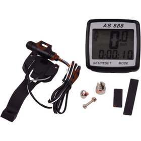 Resim Kilometre Saati 8 Fonksiyonlu Kablolu (Siyah) AS-888 Taiwan 