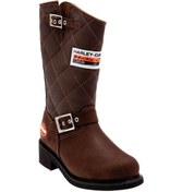 Resim Harley Davidson Laconia 644 Kadın Bot Kahve Nubuk 